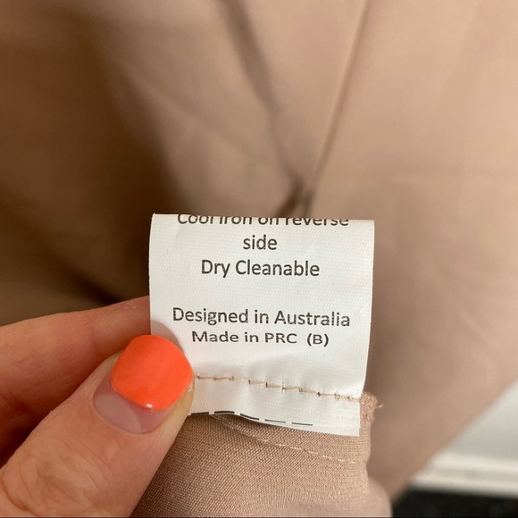 NWT Isadora Lace Gown by Jadore -Latte Size 10‎ - Picture 10 of 12